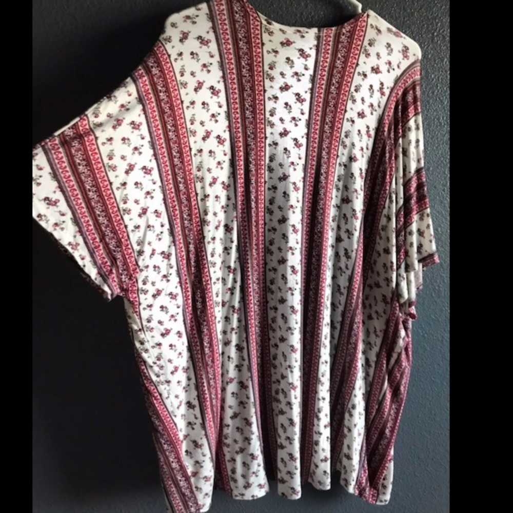 Spring floral cardigan